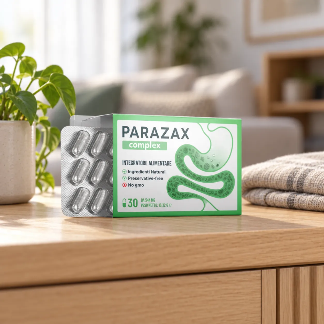 Parazax Complex — le produit au quotidien