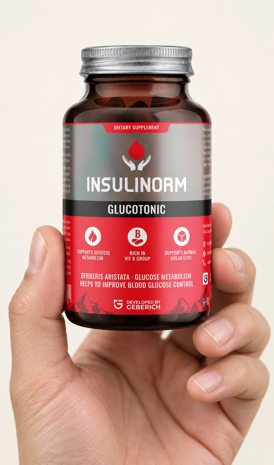 Insulinorm — le produit en main