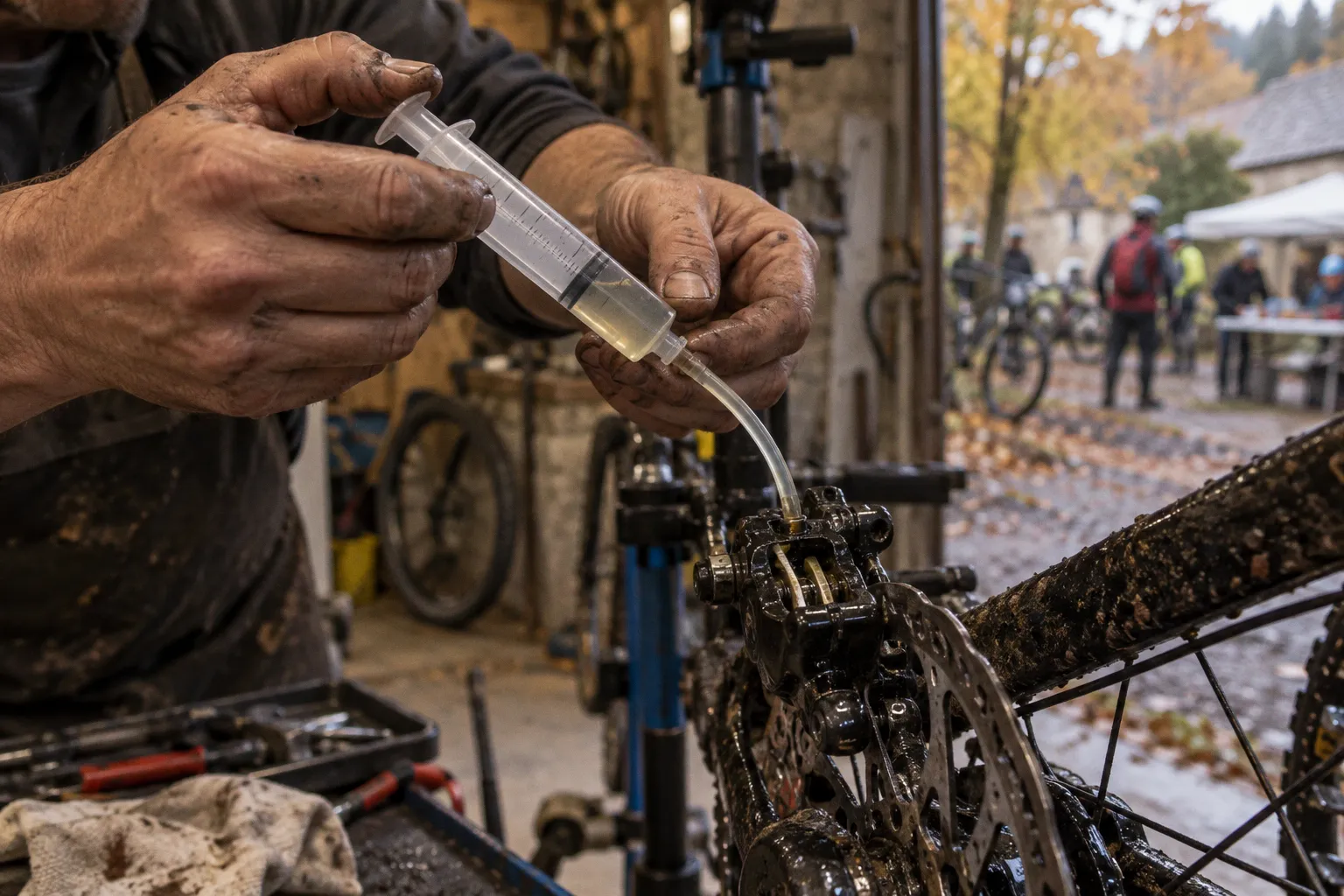 Purge des freins hydrauliques VTT : la méthode sans kit