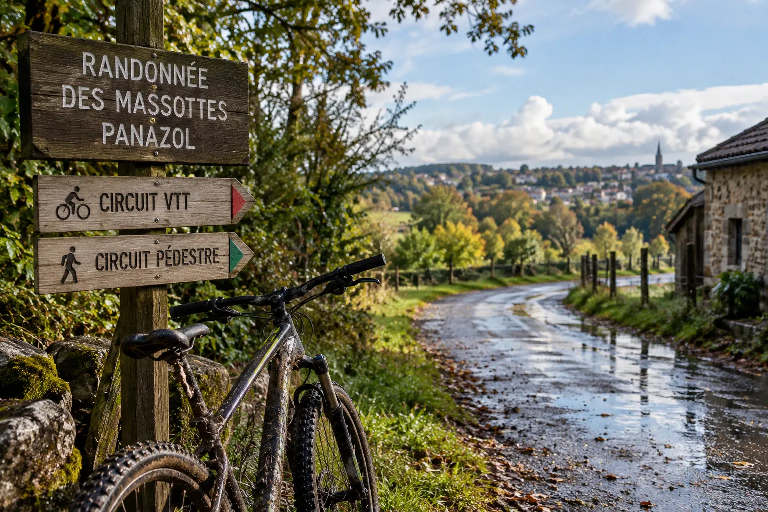 Randonnée des Massottes à Panazol : des circuits VTT et pédestres pour tous les profils
