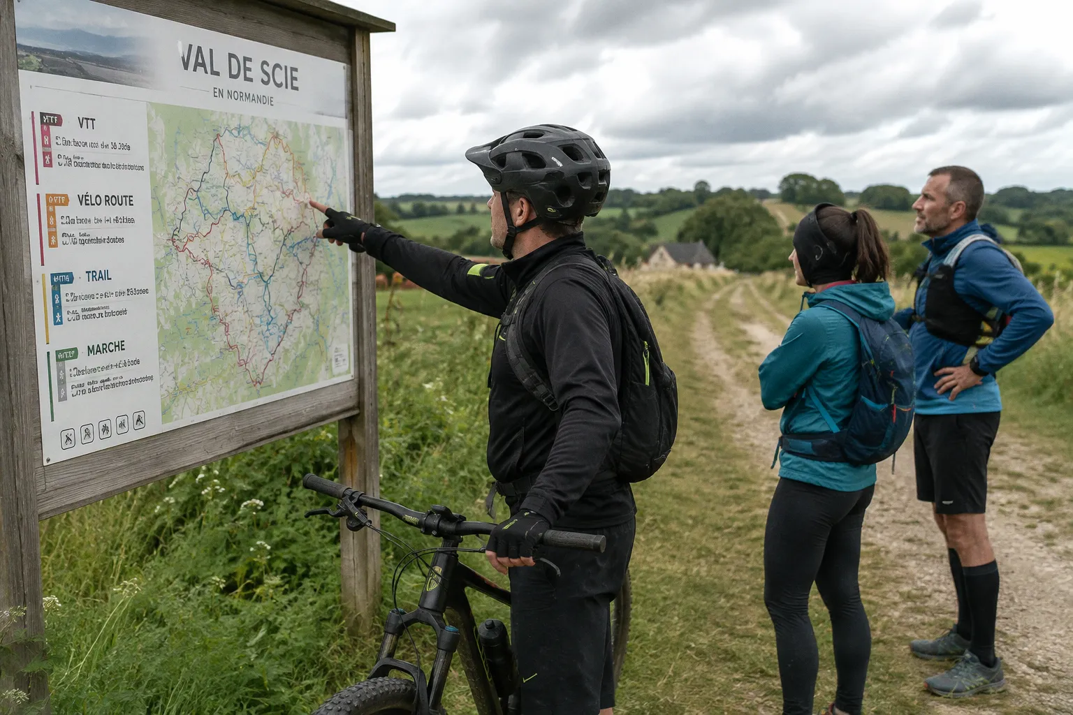 Val de Scie : choisir son itinéraire entre VTT, vélo de route, trail et marche