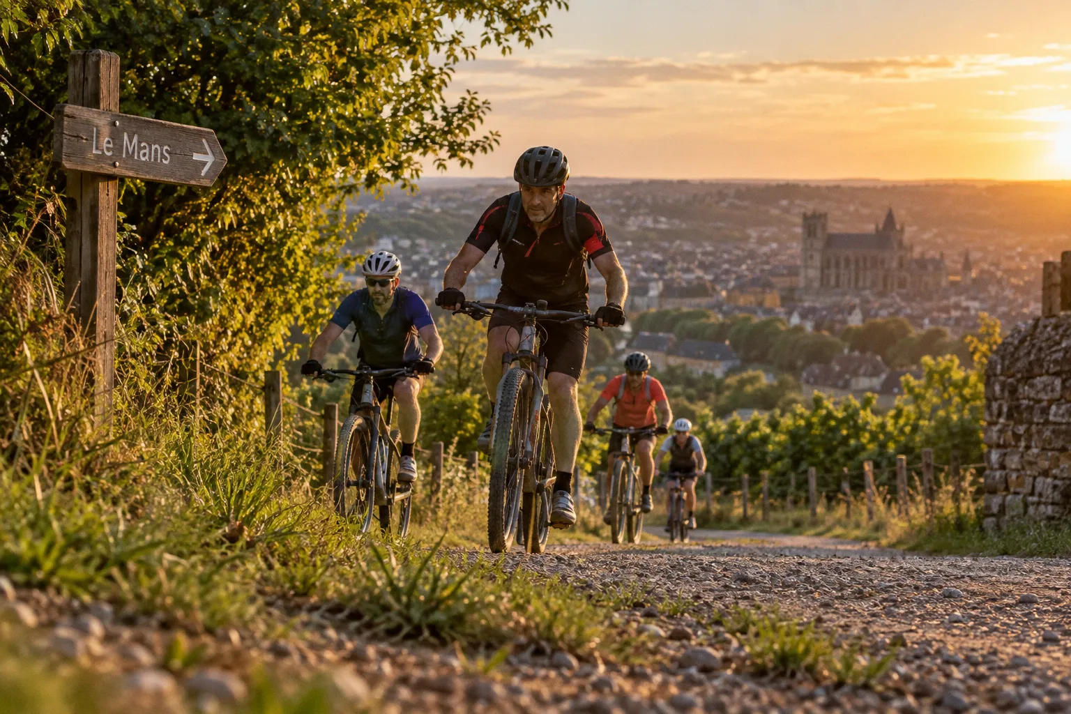 Vélo : randonnées route, gravel et VTT le dimanche 6 septembre autour du Mans